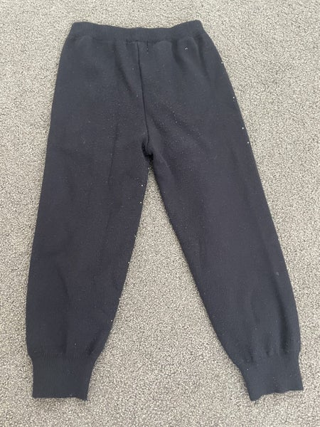 'Beau Kid' Black Diamante Knit Style Pants Carousel 3