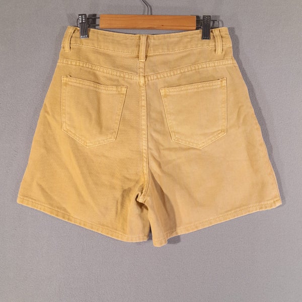 Princess Polly 100% Cotton Light Brown Corduroy Zipped Shorts Size 8 Carousel 8