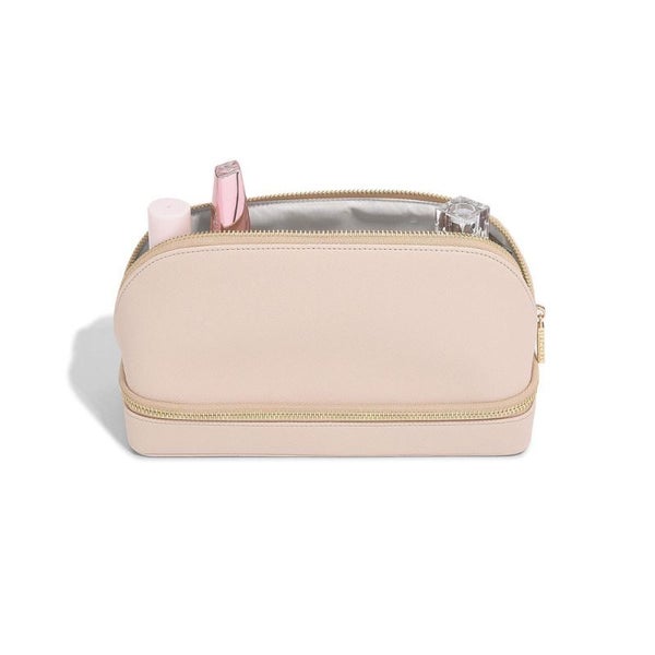 Stackers Makeup and Jewellery Bag Blush Carousel 1