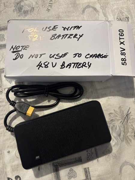 52v (14s 7p) Rectangular ebike Battery with New Charger63003997023873114