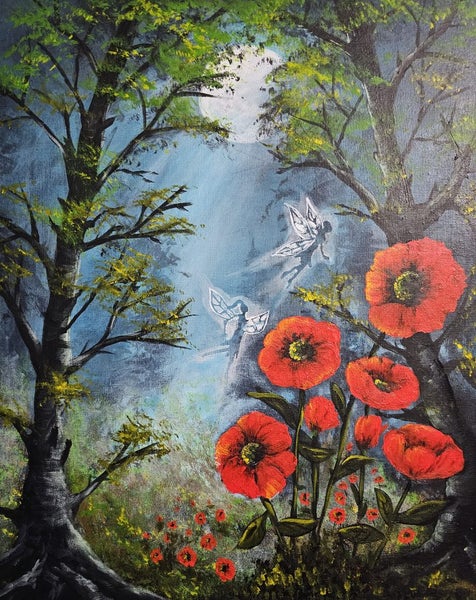 Forest Fairies & Poppies63003941761922112