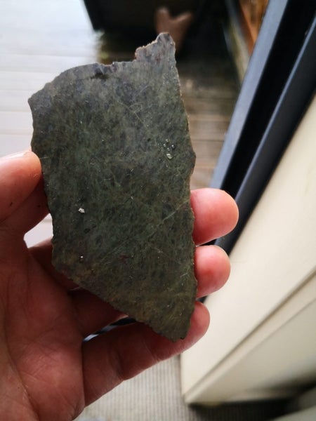 $1 reserve Nelson Nephrite Pounamu Greenstone carving slab Carousel 2