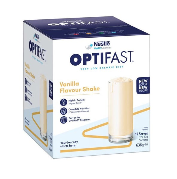 Optifast VLCD Shakes Vanilla 12X53g Carousel 1