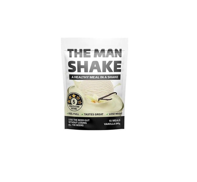 The Man Shake Vanilla 840g Carousel 1