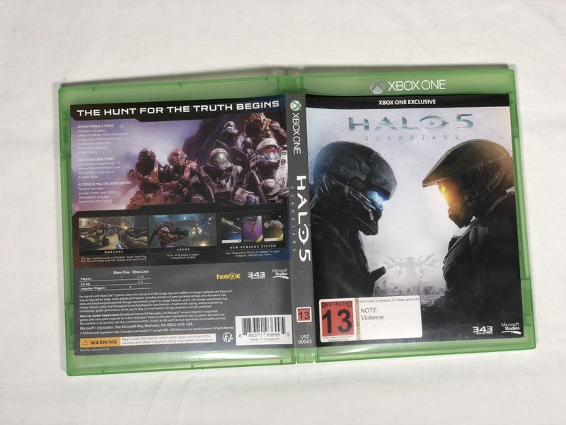5 Assorted Xbox One Games63003850906243111
