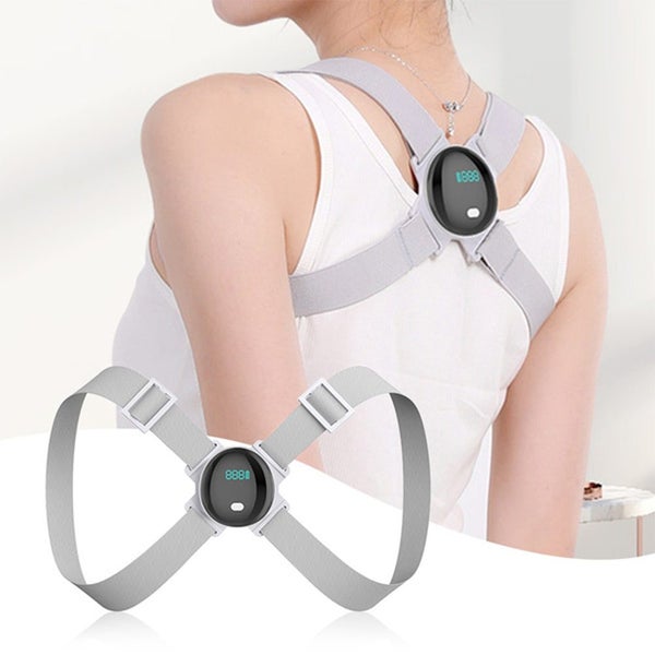 Adjustable Smart Back Posture Corrector Belt and Shoulder Training Carousel 1