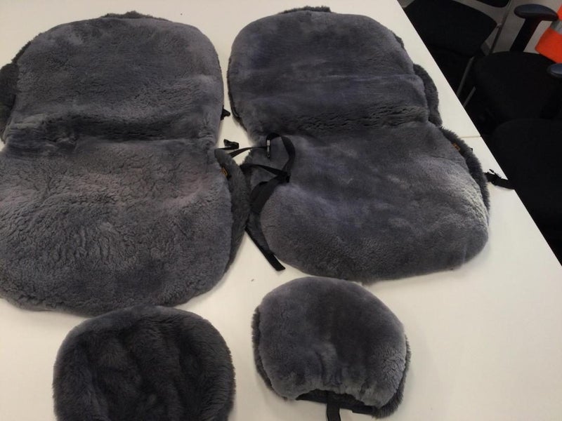 Ilana Sheepskin Car Seat Covers Carousel 1