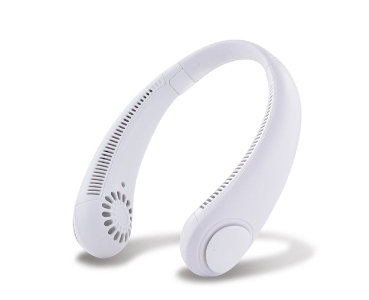 Hanging Neck Fan Portable Mini Bladeless Usb Rechargeable Fans Twistable Leaf Carousel 1