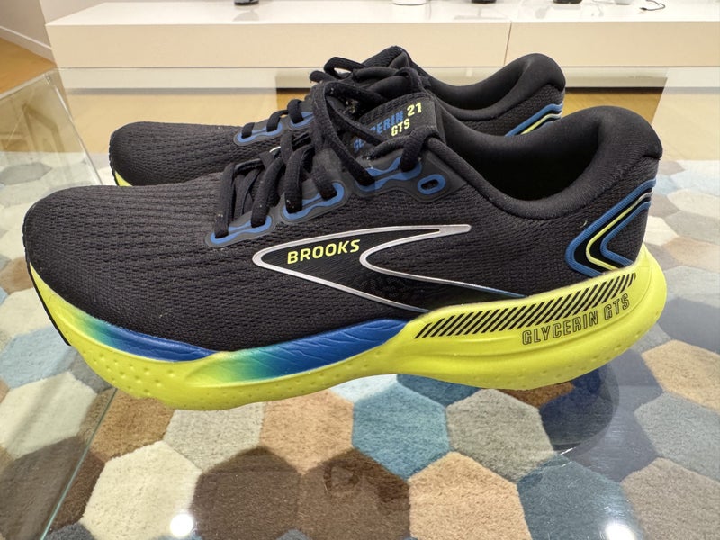Brooks Glycerin GTS 21 Black/Blue/Nightlife US 963003941877507111