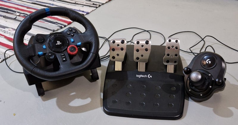 LOGITECH RACING WHEEL + SHIFTER63003960375298111