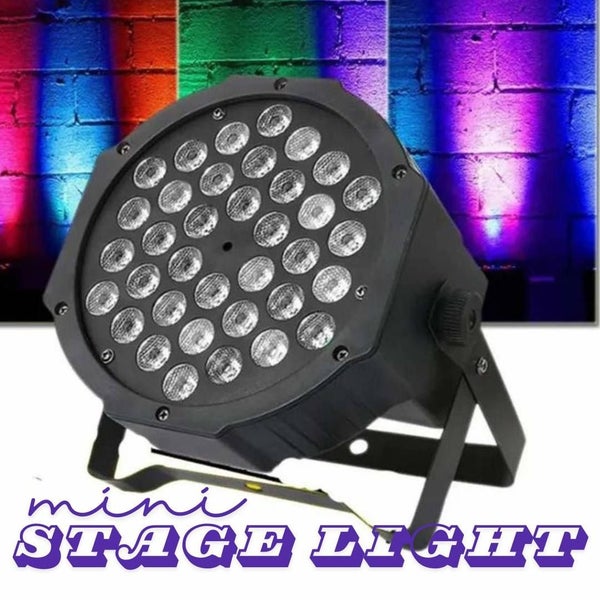 Stage Light - RGB 7 Colours - Portable - 36 LED - Multiple Modes - FREE SHIPPING64676483603969110