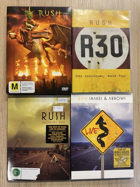 Rush DVD Collection Carousel 1