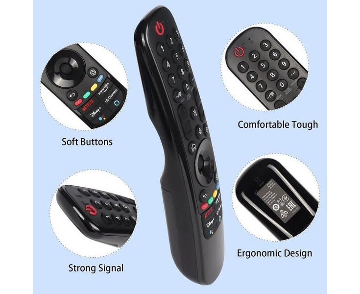 Infrared Remote Control Replacement For LG Smart TV LG Channel With Netflix P Carousel 1