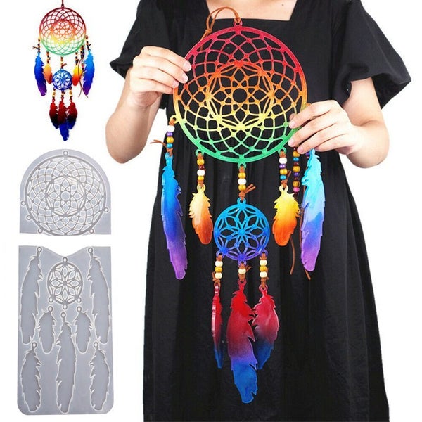 Dream Catcher Epoxy Resin Moulds Silicone Molds Carousel 1