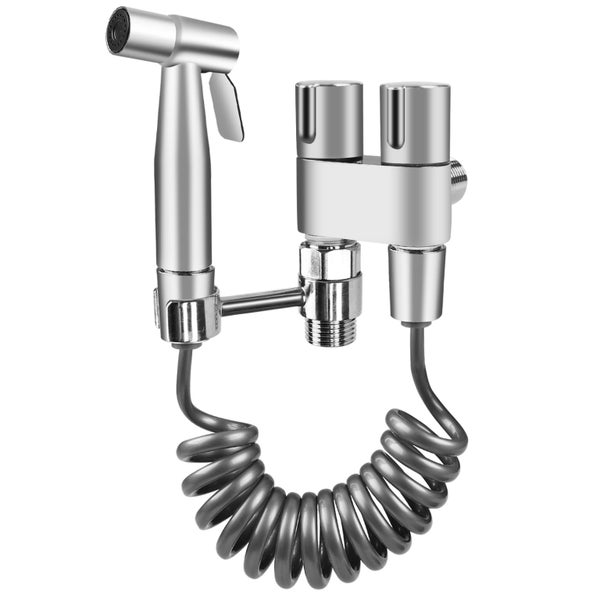 Toilet Handheld Bidet Sprayer Set Stainless Steel Spray Gun For Carousel 1