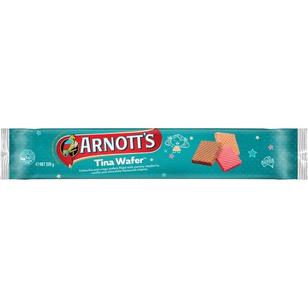 Arnotts Neapolitan Tina Wafer Biscuits 200g Carousel 2
