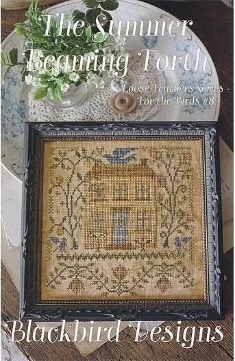 Blackbird Designs Cross Stitch Pattern - The Summer Beaming Forth Carousel 1