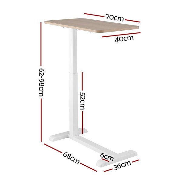 Laptop Desk Height Adjustable Mobile Workstation Computer Desks 70Cm Carousel 2