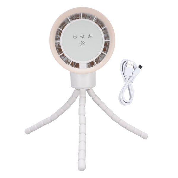 clip on fan with flexible tripod Battery Operated Stroller Digital Diaplay 360 Carousel 8