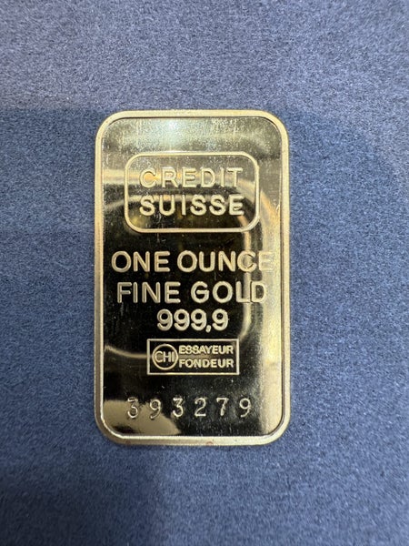 Credit Suisse 1 Ounce Gold Bar Carousel 1