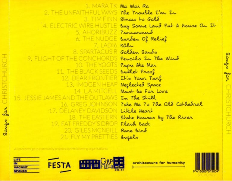 Songs Of Christchurch CD Carousel 2