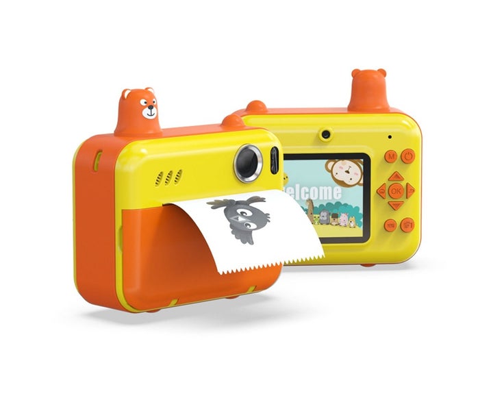 Kids Instant Print Camera Kids Camera 1080P Digital Camera for Kids 2.36 Inch Carousel 1