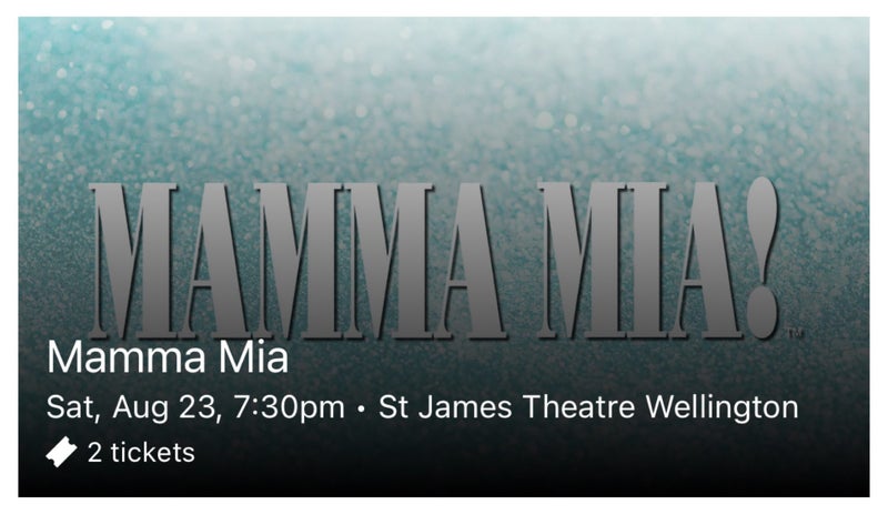 Mamma Mia Musical - Wellington Carousel 1
