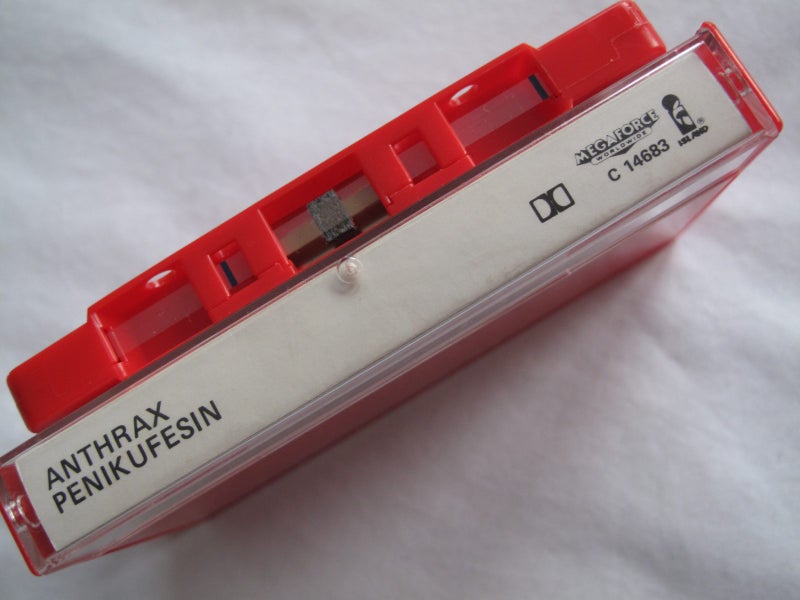 ANTHRAX - Penikufesin - RED Cassette Tape :) Carousel 8
