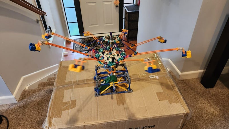 K'NEX Octopus Whirl Carousel 2