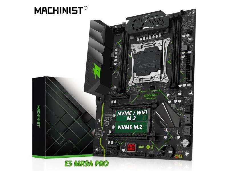 MACHINIST MR9A PRO Motherboard Support LGA 2011-3 Xeon E5 V3 V4 CPU Processor Carousel 1