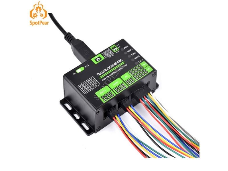 USB To UART/I2C/SPI/JTAG Converter Supports Multiple Interfaces Compatible With Carousel 1