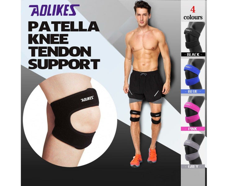 Knee Strap Running Jumper Patella Gel Support Brace Sport Protector Wrap Men Carousel 2
