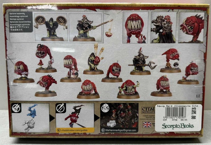 WARHAMMER- Age of Sigmar - Gloomspite Gitz Squig Herd Carousel 2
