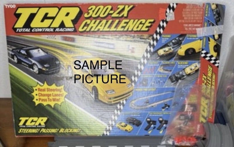 Tyco TCR 300 ZX Challenge Slotless car racing set Carousel 1