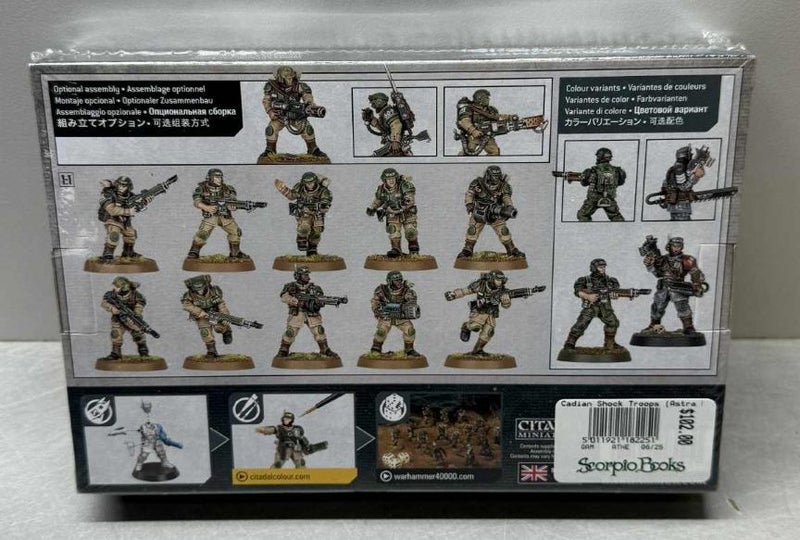 WARHAMMER- ASTRA MILITARUM CADIAN SHOCK TROOPS Carousel 2