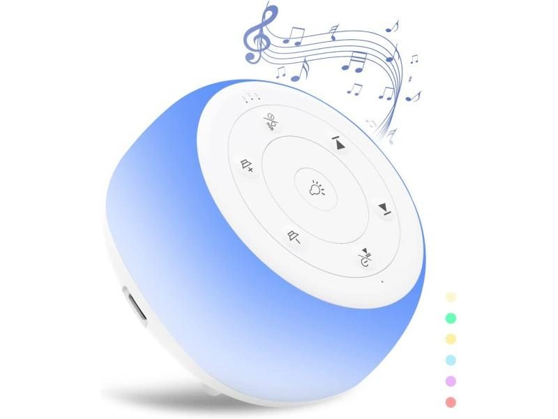 Desktop White Noise Machine Sleep Sound Machine Sleeping Relaxation For Baby Carousel 1