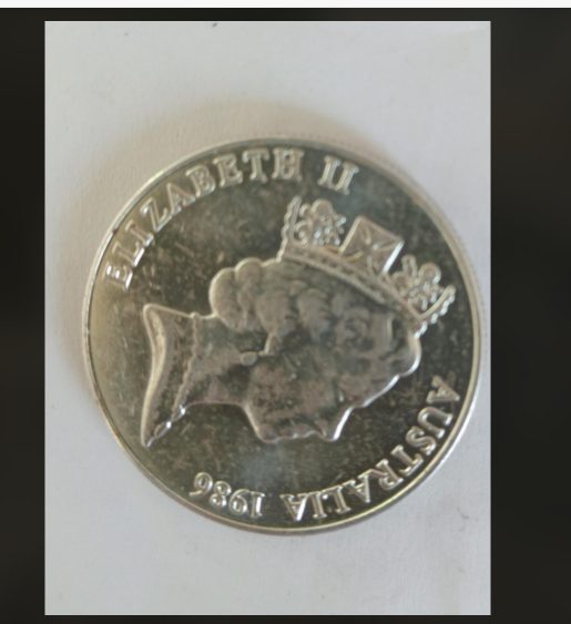 Rare Austraila 1986 $10 Dollar coin. Carousel 2