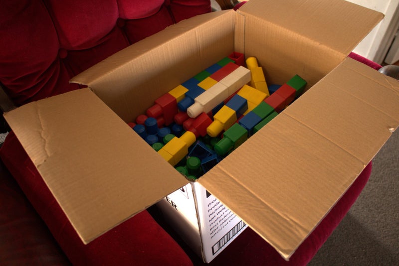 Box of Mega Blocks Carousel 2