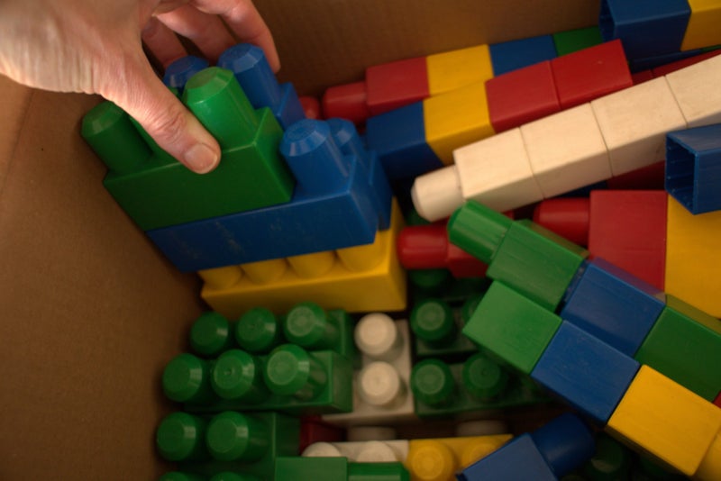 Box of Mega Blocks Carousel 4