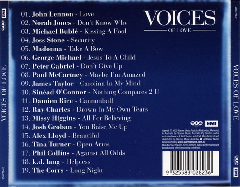 Voice Of Love CD Carousel 2