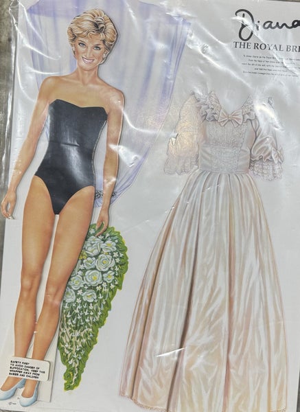 Princess Diana Paper Doll Carousel 2