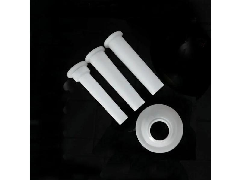 3pcs/lot 22# Meat Grinder Sausage Stuffer Filling Tubes Funnels Nozzles For Carousel 1