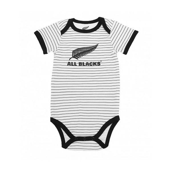 Infant Bodysuit - Black Stripe by All Blacks Carousel 1