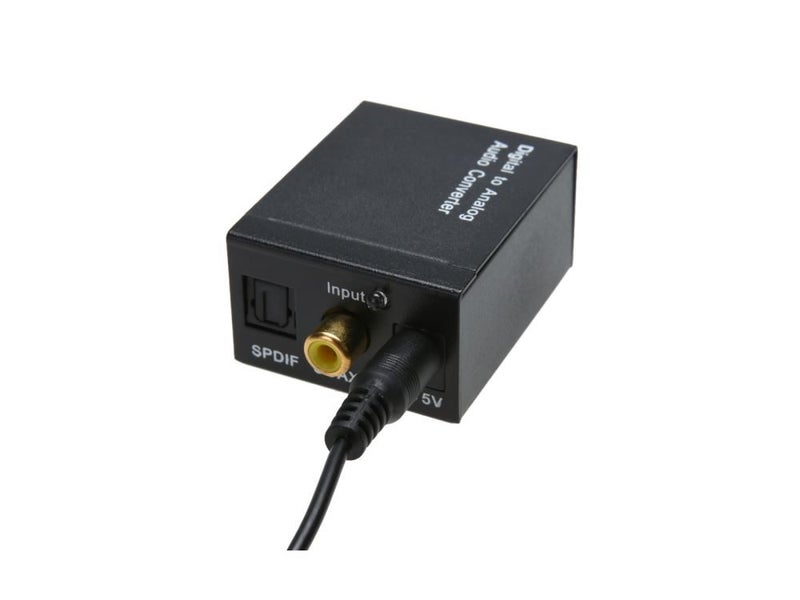 Optical Toslink Audio to RCA Converter Adapter with 3.5mm Audio jack63699166781314113