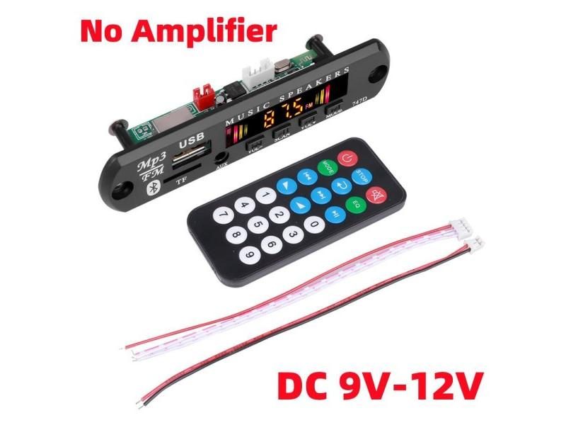 Kebidu Wireless Bluetooth 5.0 Car MP3 Decoder Board 80W Amplifier Wireless Call Carousel 1