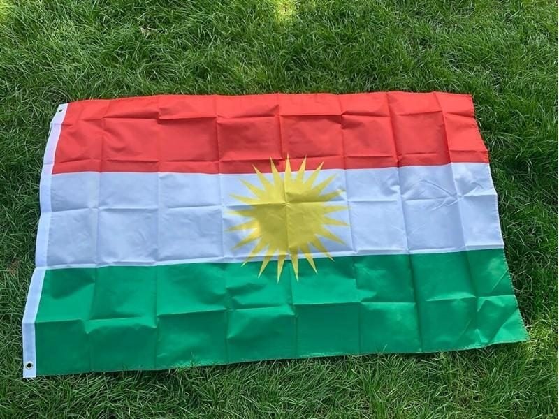 SKY FLAG Kurdish Flag 60x90cm 90*150cm Kurdistan Flag Hanging Polyester Kurdish Carousel 1