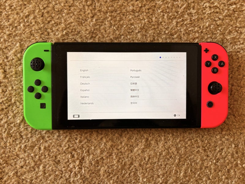 Nintendo switch OLED console Carousel 2