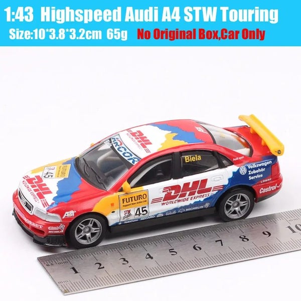 Car Only 1:43 Scale Highspeed Audi A4 STW Super Touring Nissan RC390 Gt1 911 GT3 Carousel 19