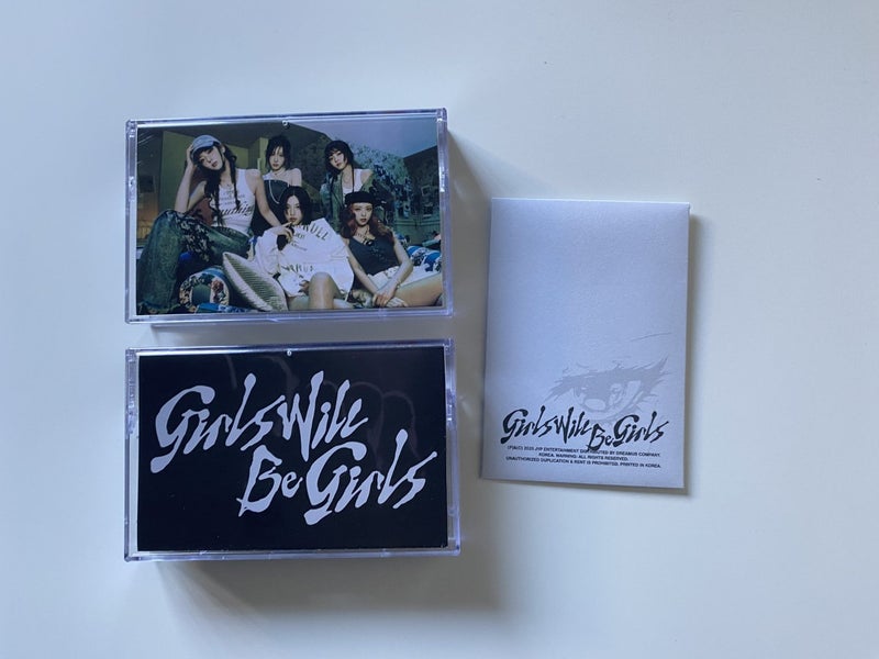 Itzy Girls Will Be Girls Cassette Album Set of 2 Carousel 1