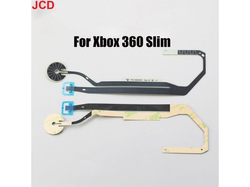 JCD 1 Pcs For Xbox 360 Slim Console High Quality Power Eject Button Ribbon Carousel 1